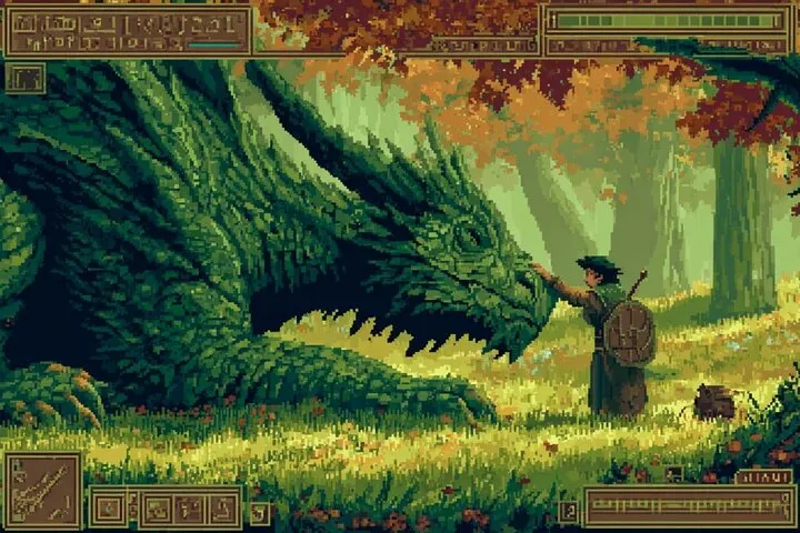 Futuristic Floating City with Neon Bridges