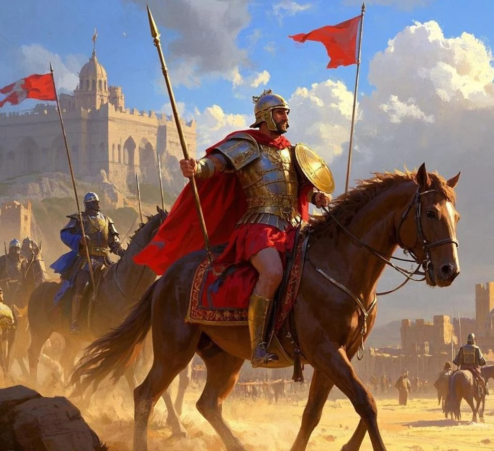 Cat with red cowboy hat, alternate style two