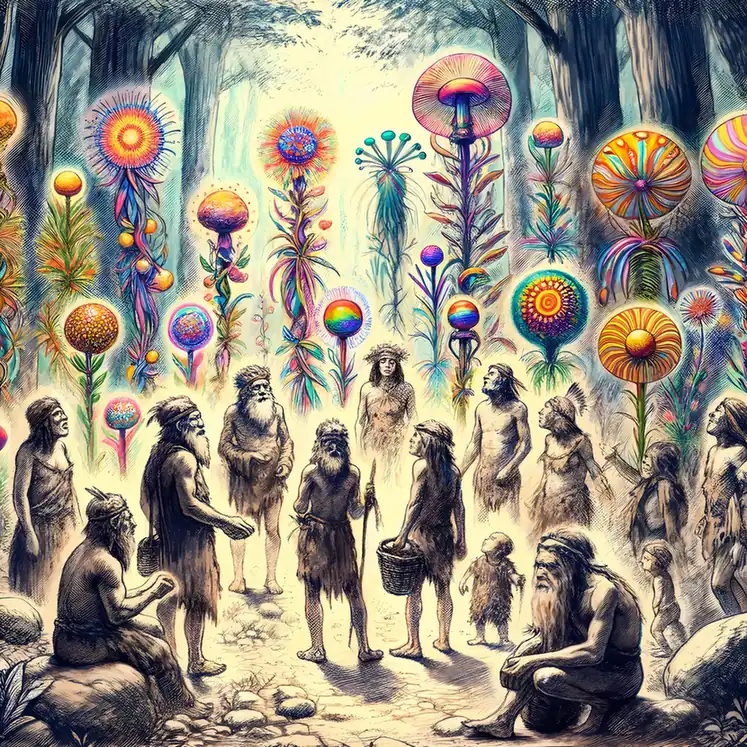 Vintage Etching Illustration