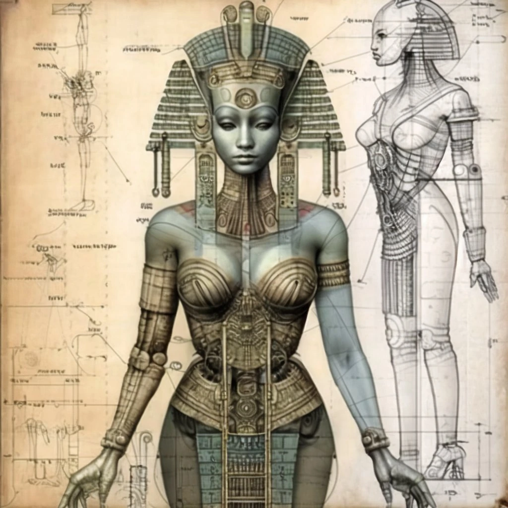 Da Vinci-style Design Blueprint