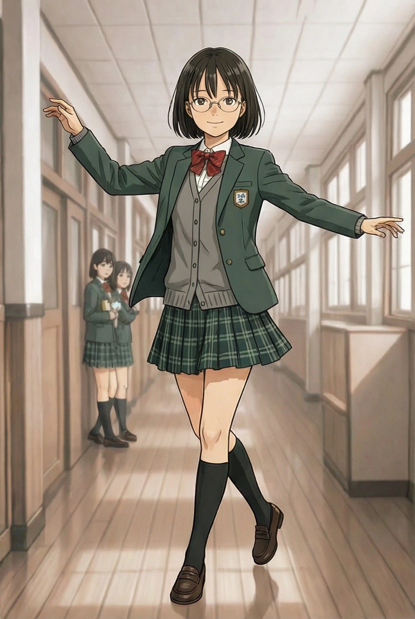 High-Detail 2D Anime Illustration